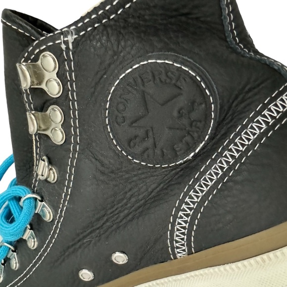 Converse Leather Chuck Taylor All Star Street Hiker Navy  High Tops Size 9 - Picture 13 of 16